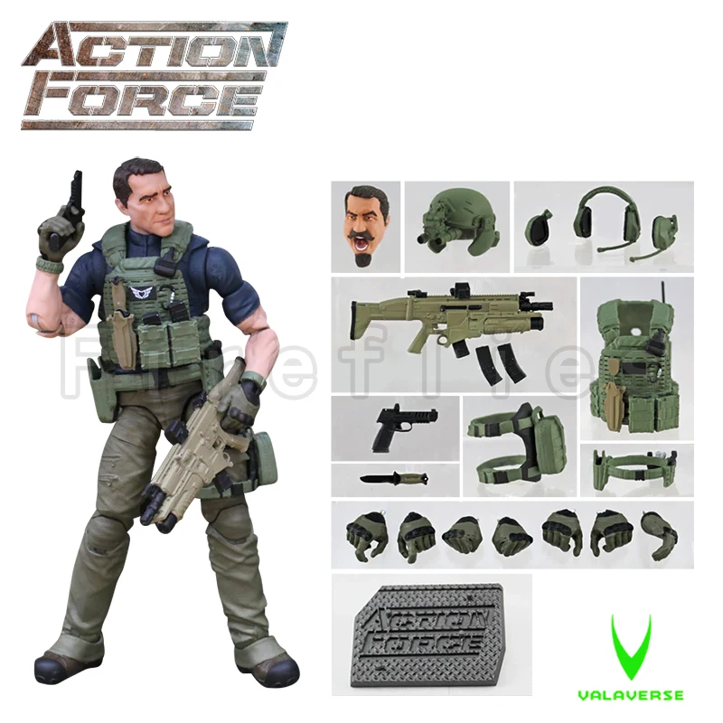 1/12 6inches Valaverse Action Force Action Figure Wave 2 Duster Anime Model For Gift