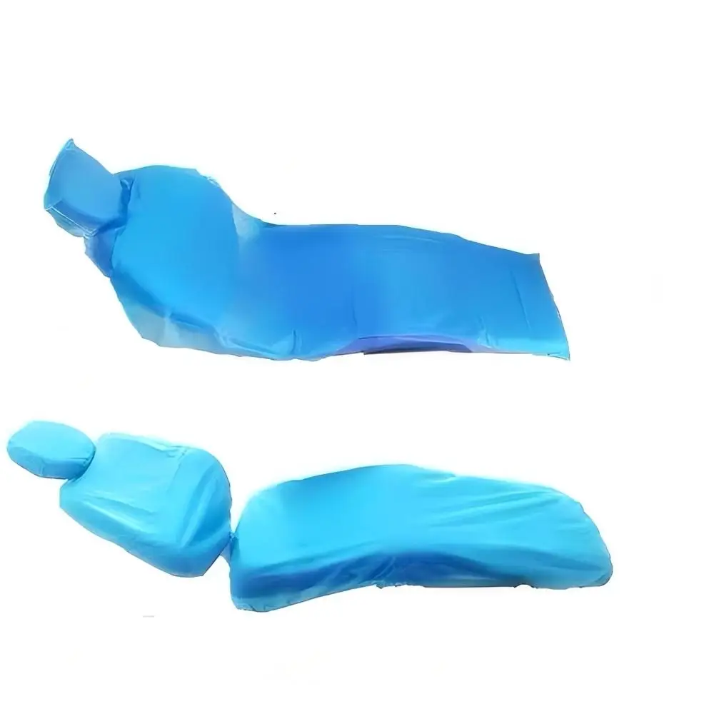 10 Set Disposable Dental Chair Unit Cover Non-woven Elastic  Waterproof Protective Protector Backrest Pillow Protective Case