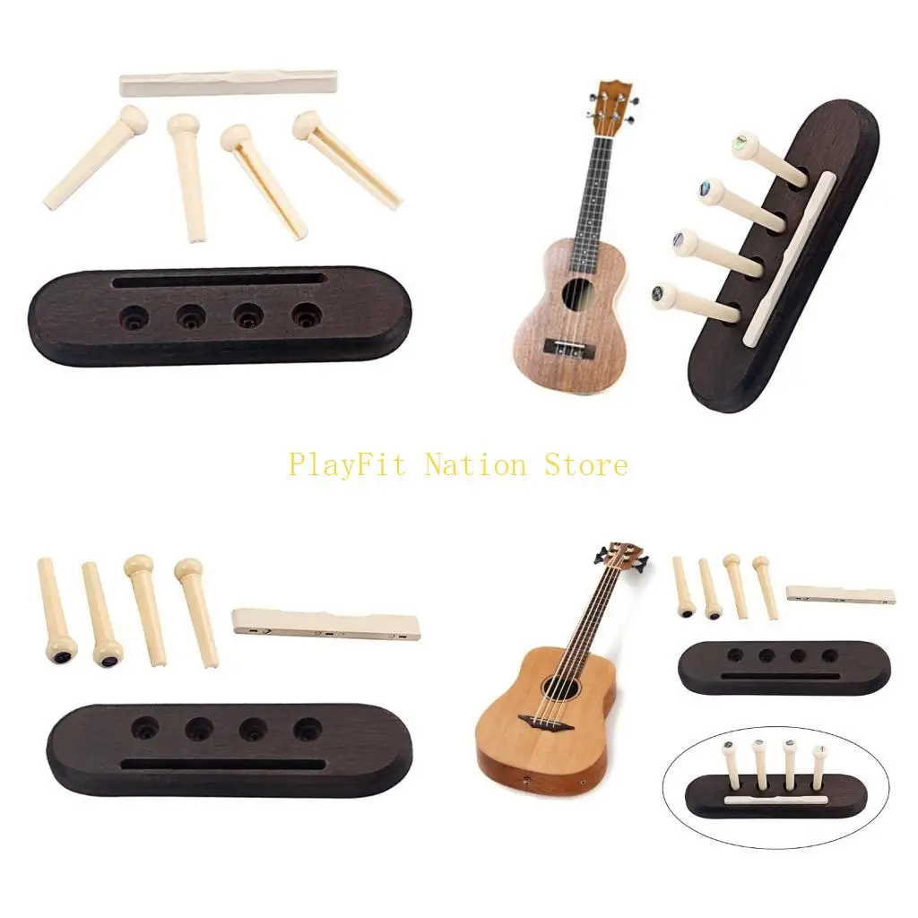 

242F Укулеле Седло Уруделе мост запчасти мост булавка для булавки мостовой штифт