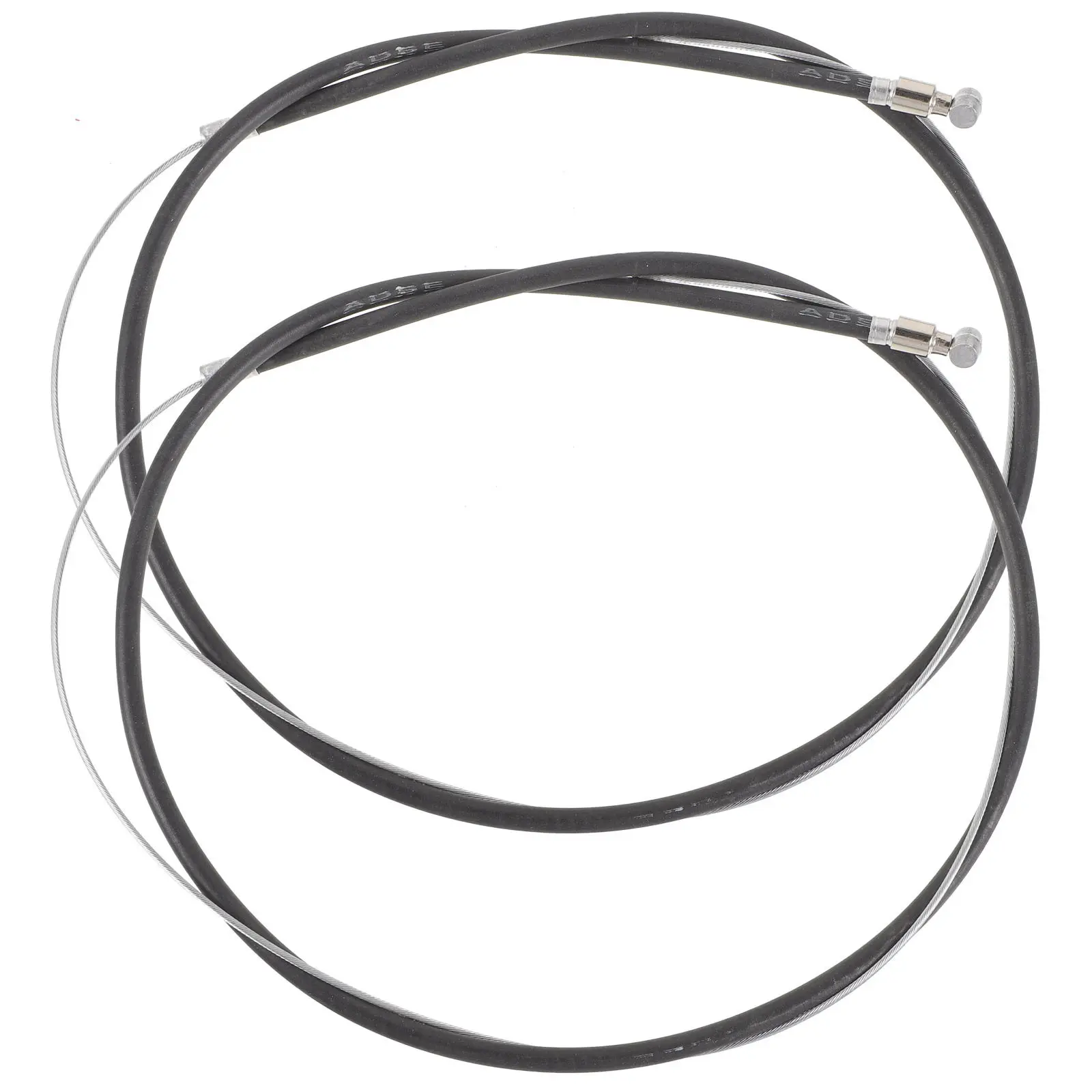 

2Pcs Premium Bike Brake Cables for Wheelchairs High Durability Tension Stability Smooth Pull Cold Heat Resistant Brake Line Kit