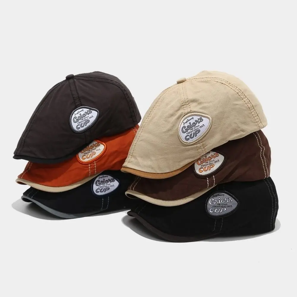 

Fashion Vintage Forward Hat American Y2k Newsboy Cap Embroidey Visor Cowboy Caps Unisex