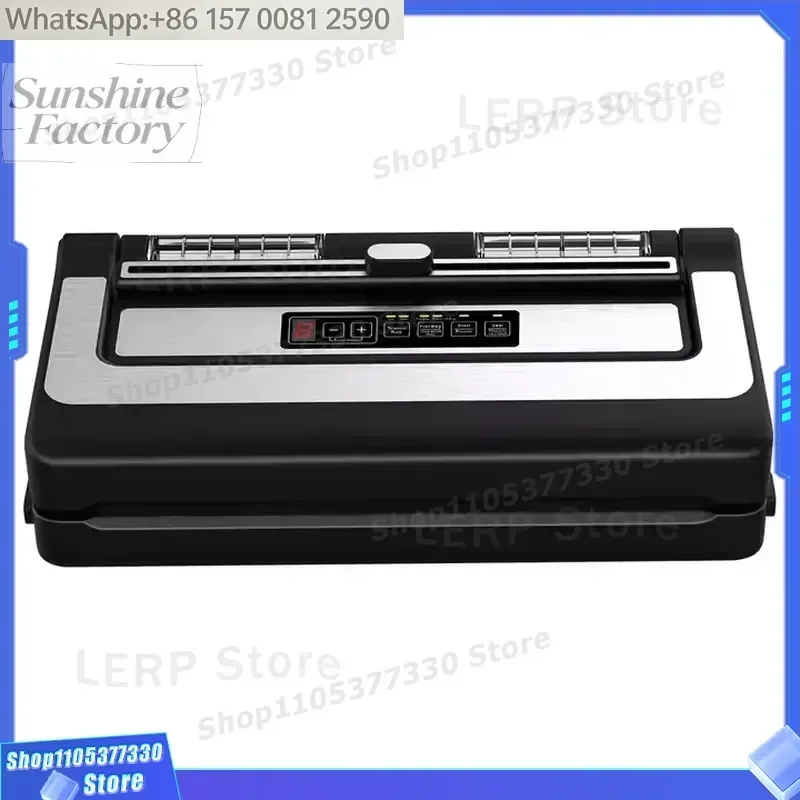 Commercial Type Electric Vacuum Sealer Machine Small Inflatable Function for Vacuum Sealer Bag for Household Food Storage