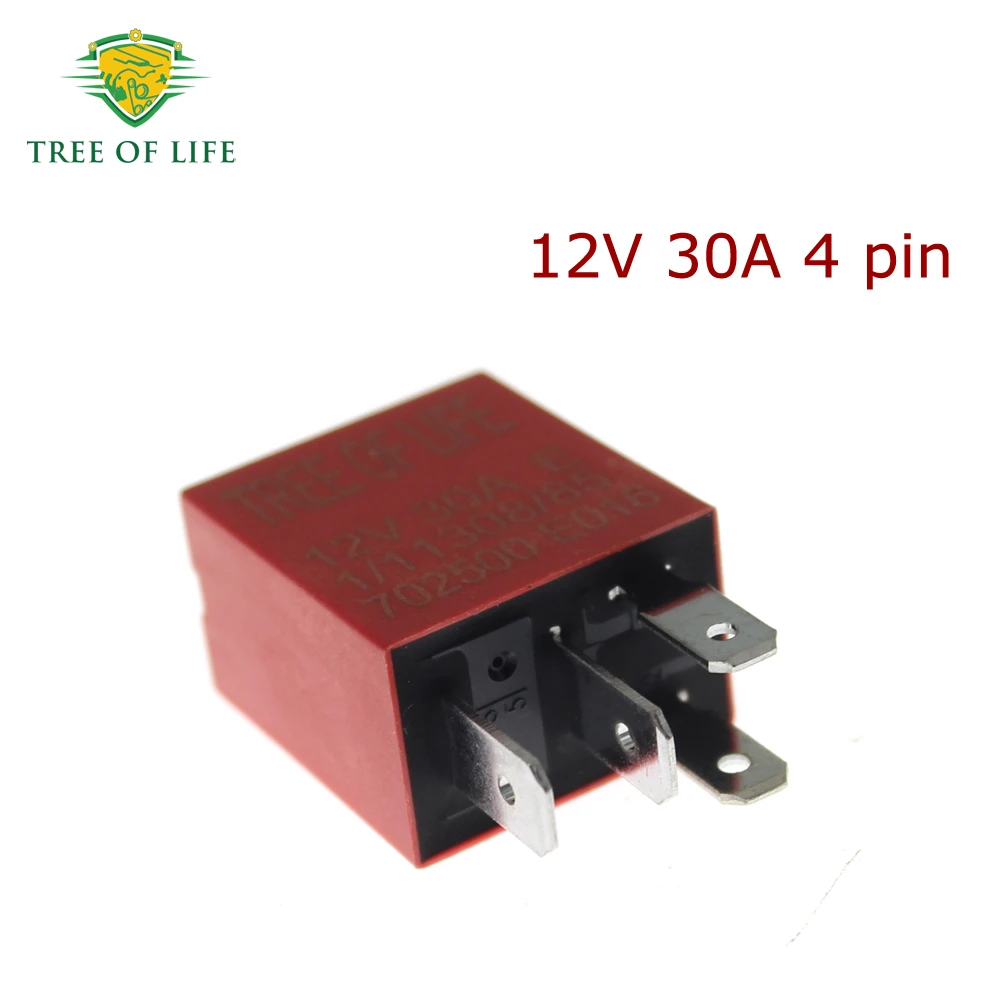 Relé Multiuso 12V 30A 4 PINOS Para Fiat Ducato 500L Brava Bravo Punto Doblo Marea Coupe Croma Idea Panda Palio 46520422 11129685
