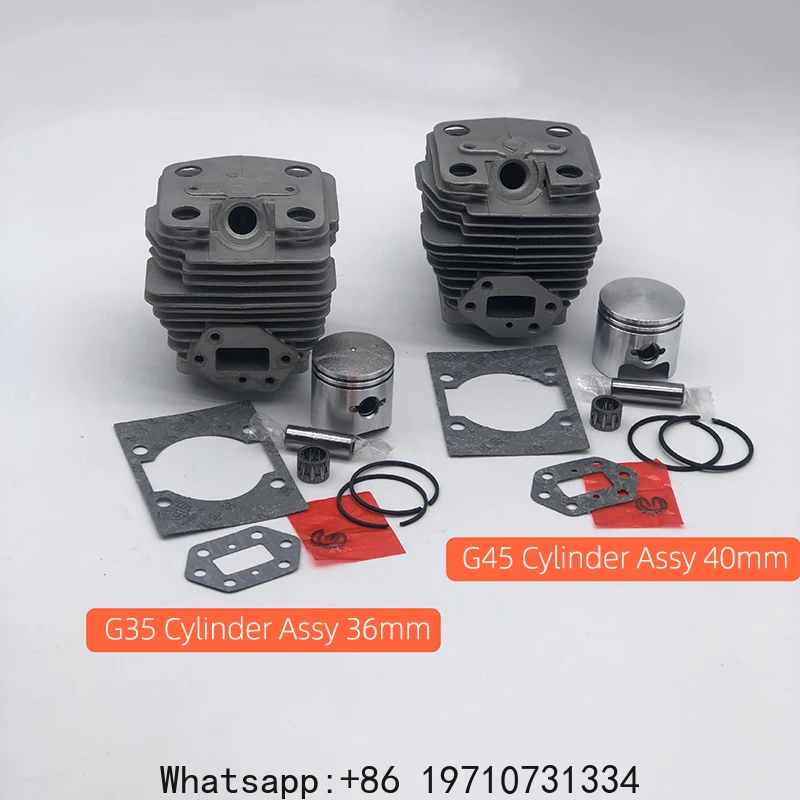 36mm 40mm Cylinder Piston Kit Fit For ZENOAH G45 G45L BC4310 HUS. 443R 143 143RI G35 3410 Garden Tools Trimmer Brush Cutter Part