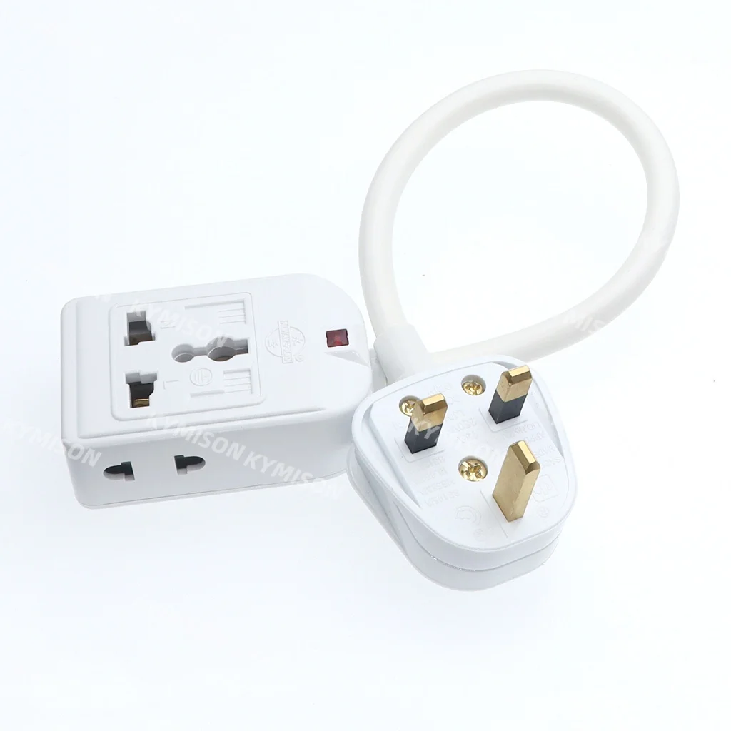 Universal socket Power Strip EU UK AU plug Extension Cord Adapter Cable Conversion For Appliances, 3G1.5mm, 0.3m-5m