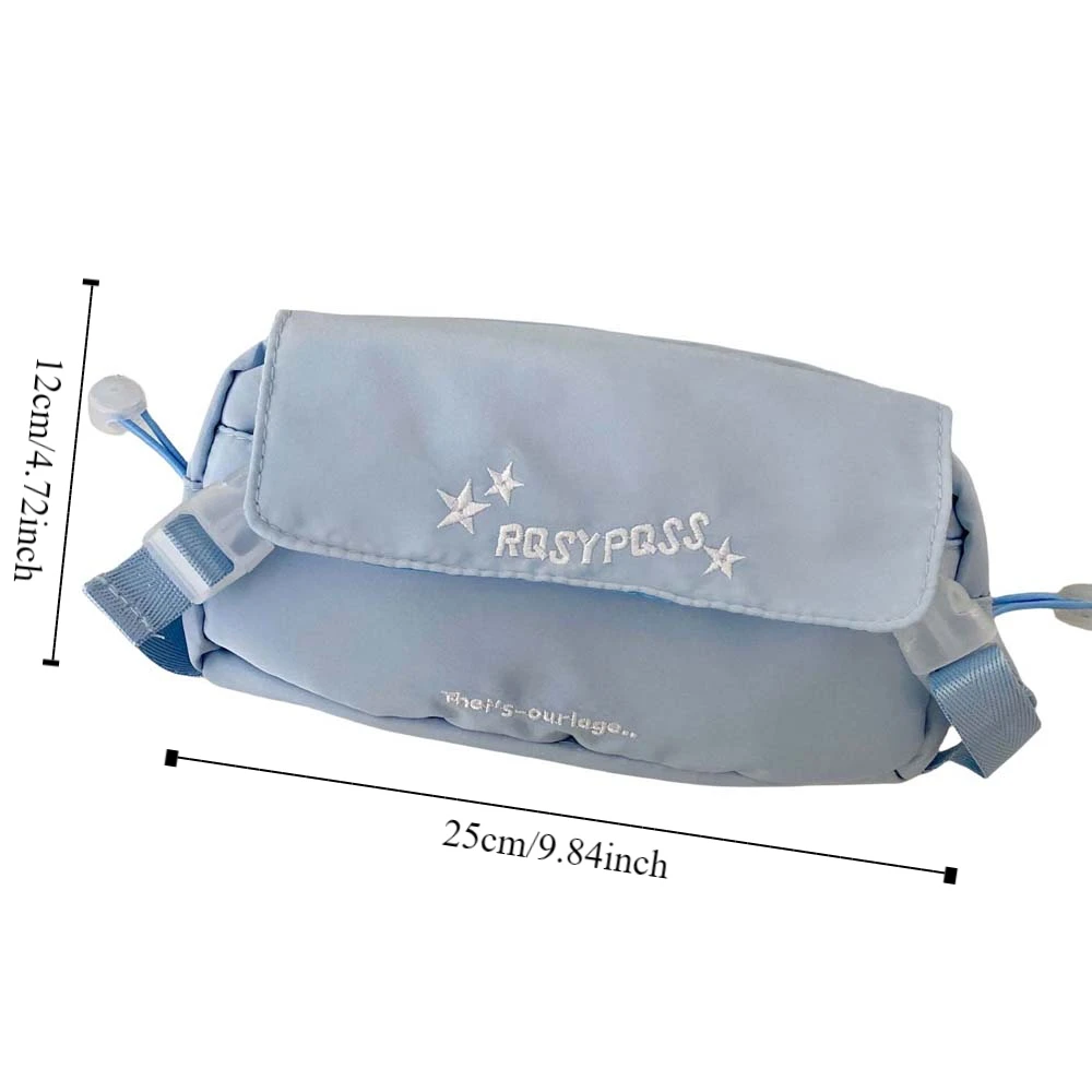 Tempat alat tulis gaya Korea, dompet perjalanan warna Solid, tas pena besar, kantong ritsleting, tas kosmetik gaya Ins Korea