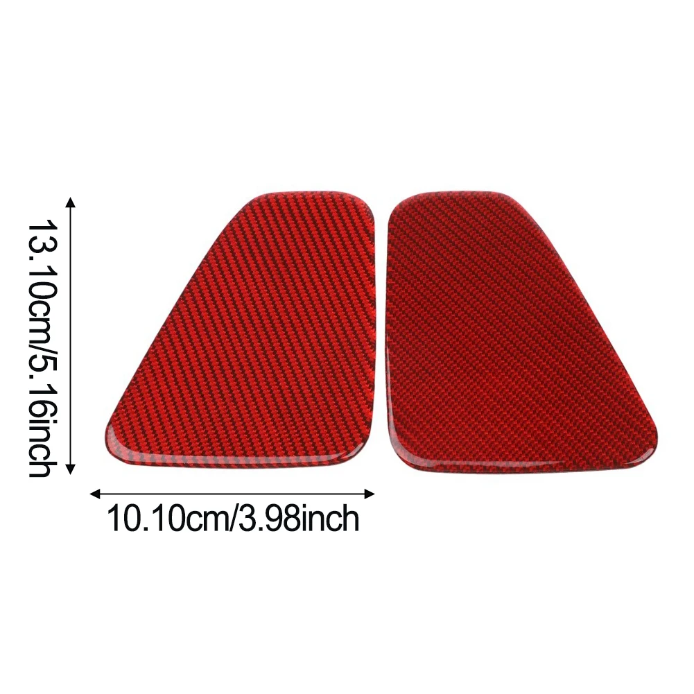 Tail Light Cover Trim Carbon Fiber for Fiat 500 For Abarth 595 695 2017 to 2023 Designed to Shield and Upgrade Rear Lights