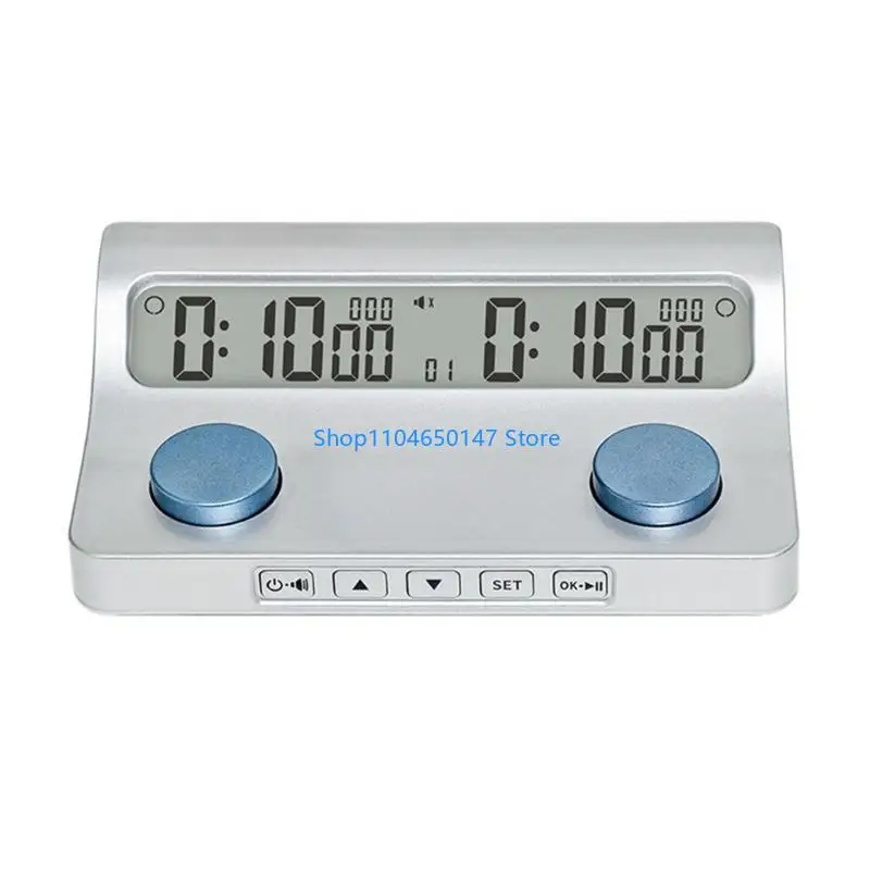 

Digital Chess Clock Portable Chess Timer Count Down Function Board Game Timer