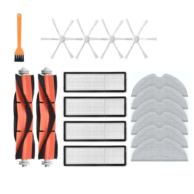 New Main Brush Hepa Filter Side Brushes Mop Cloth for Xiaomi Mi Robot Vacuum Mop 2 STYTJ03ZHM vacuum cleaner parts