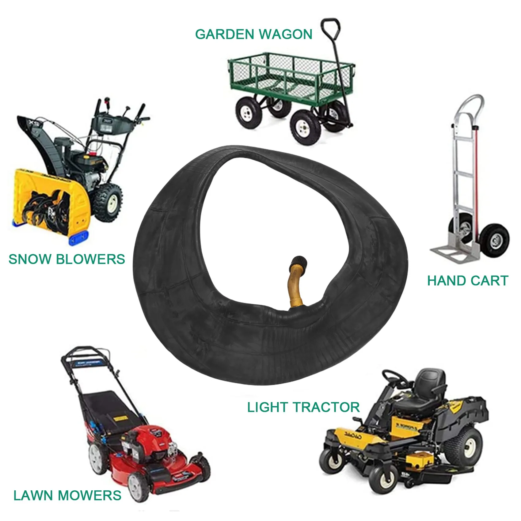 새로운 (8 인치 x 2 인치) 200X50 (8 인치) 전기 가스 스쿠터 및 전기 스쿠터 휠체어 휠, 내부 튜브에 적합한 내부 튜브