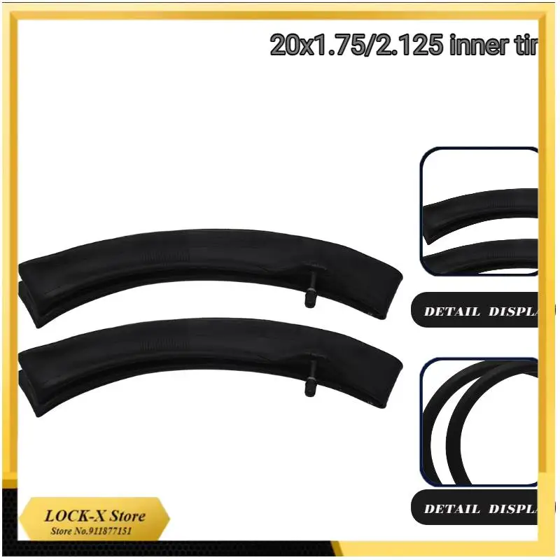 

Thickened 20x1.75/2.12 5 inner tube straight mouth for children's bicycle electric scooter tire inner tube