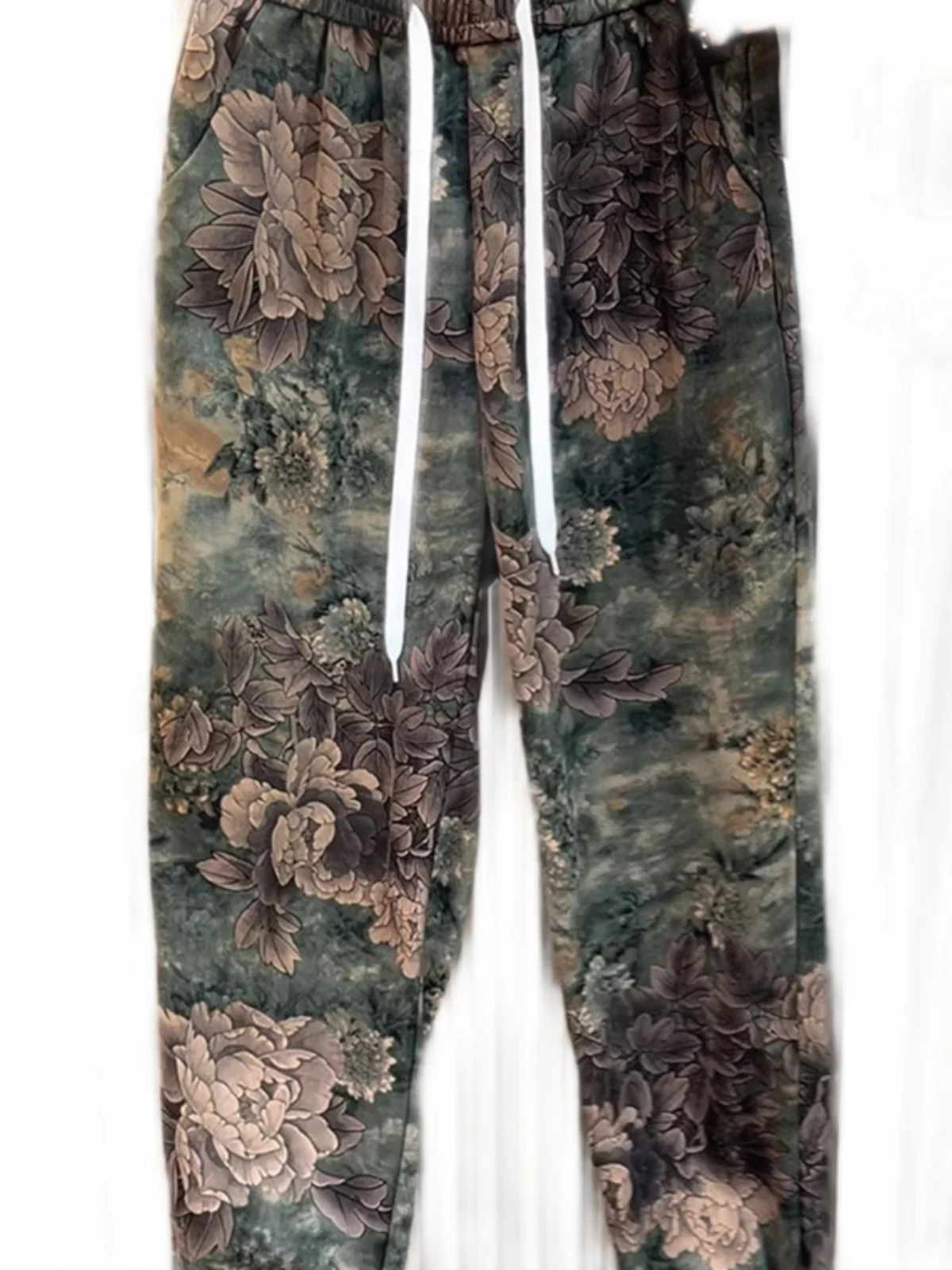 Nieuwe zomer dunne ijszijde negen-vijf broek losse afslankende casual broek coole harlan broek hoge taille Koreaanse Sle pendelen