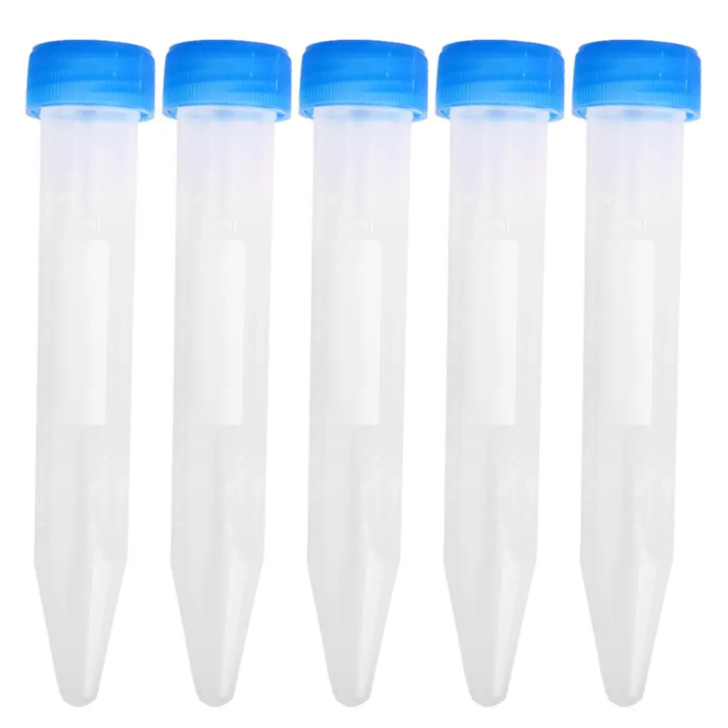 Graduated Cylinder Plastic Laboratory Test Tubes 10 Ml Measuring Tubes Accurate and Durable for Home Science