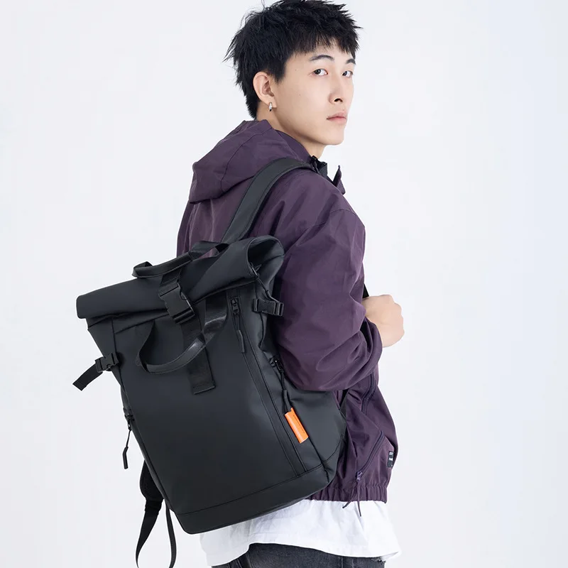 New Fashion Curl Cover Backpack Men's And Women's Large Capacity School Bag Outdoor Travel Backpack Commuter Laptop Bag