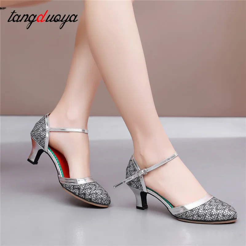 dance shoes for women Rubber sole Brand Modern Dance Shoes Salsa Ballroom Tango Latin Shoes For Girls Ladies Wholesale /retail