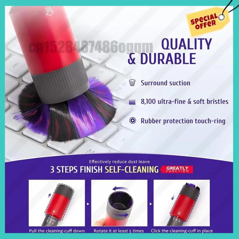 Abjz para aspiradores de pó dyson v7 v8 v10 v11 v12 v15 mangueira universal peças de reposição acessórios aspiradores domésticos