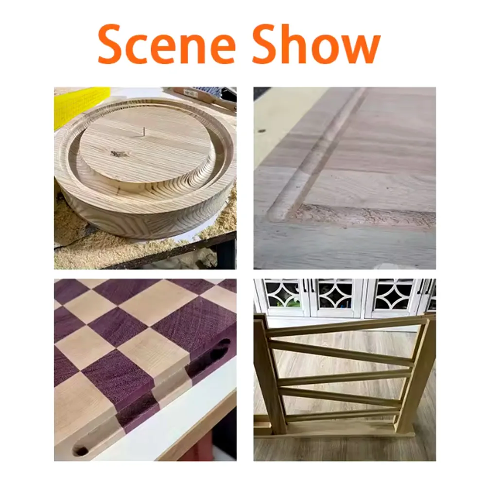 4pcs/lot 8mm Shank router bit carbide end mill tool Long Blade Round Nose Bit Core Box Router Bit