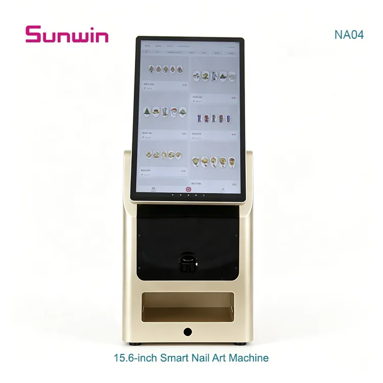 Beauty 2026 New 3D AI Digital Nail Printer Machine for Nail Salon Custom Logo Photo Nail Printing Equipment