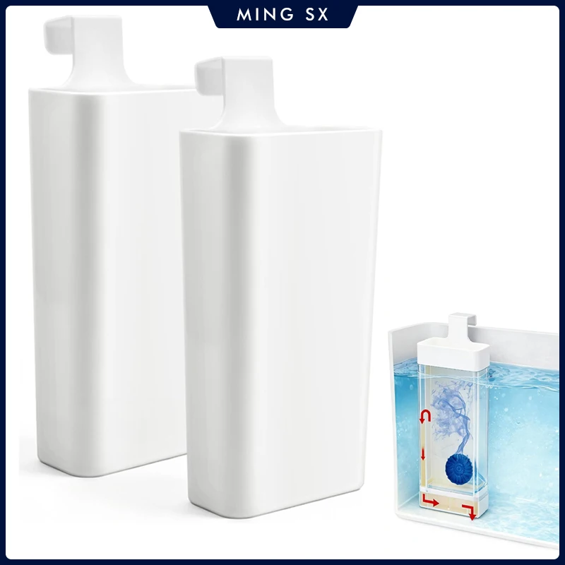 1/2PCS Toilet Tank Cleaning Tablet Holder Hanging Rack Slow-Release Design Extends Cleaner Tablet Life For Bathroom Accessories