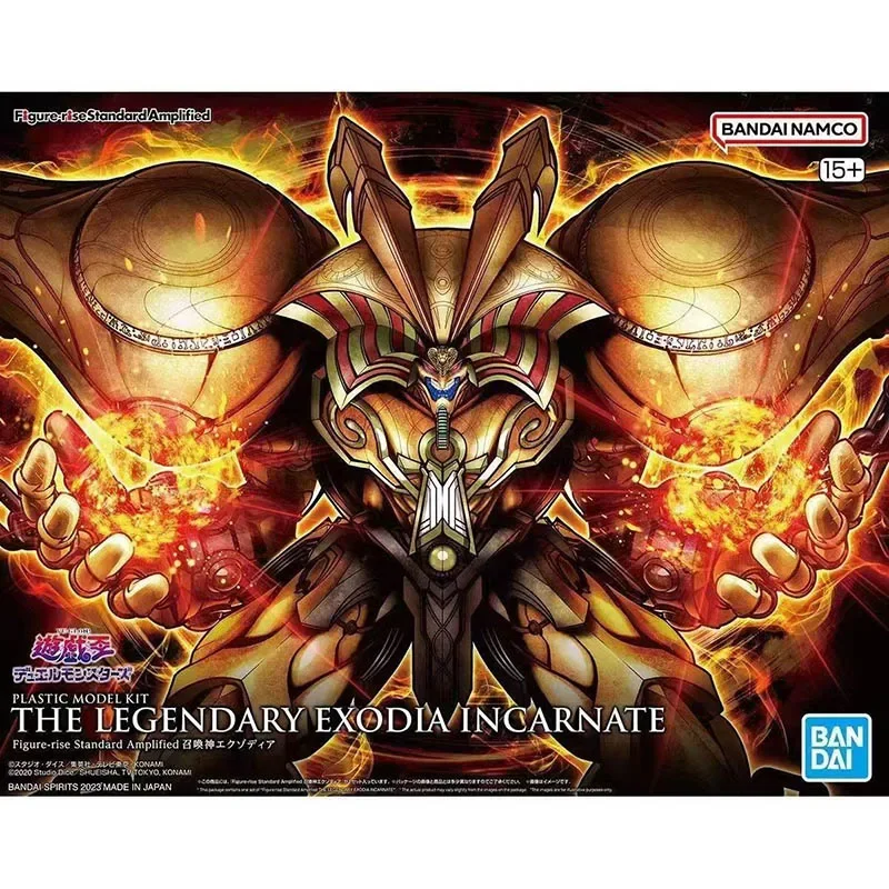 Bandai Original yu-gi-oh Anime FRS figura Rise THE LEGENDARY EXODIA INCARNATE modelo de ensamblaje juguetes para niños regalos niños
