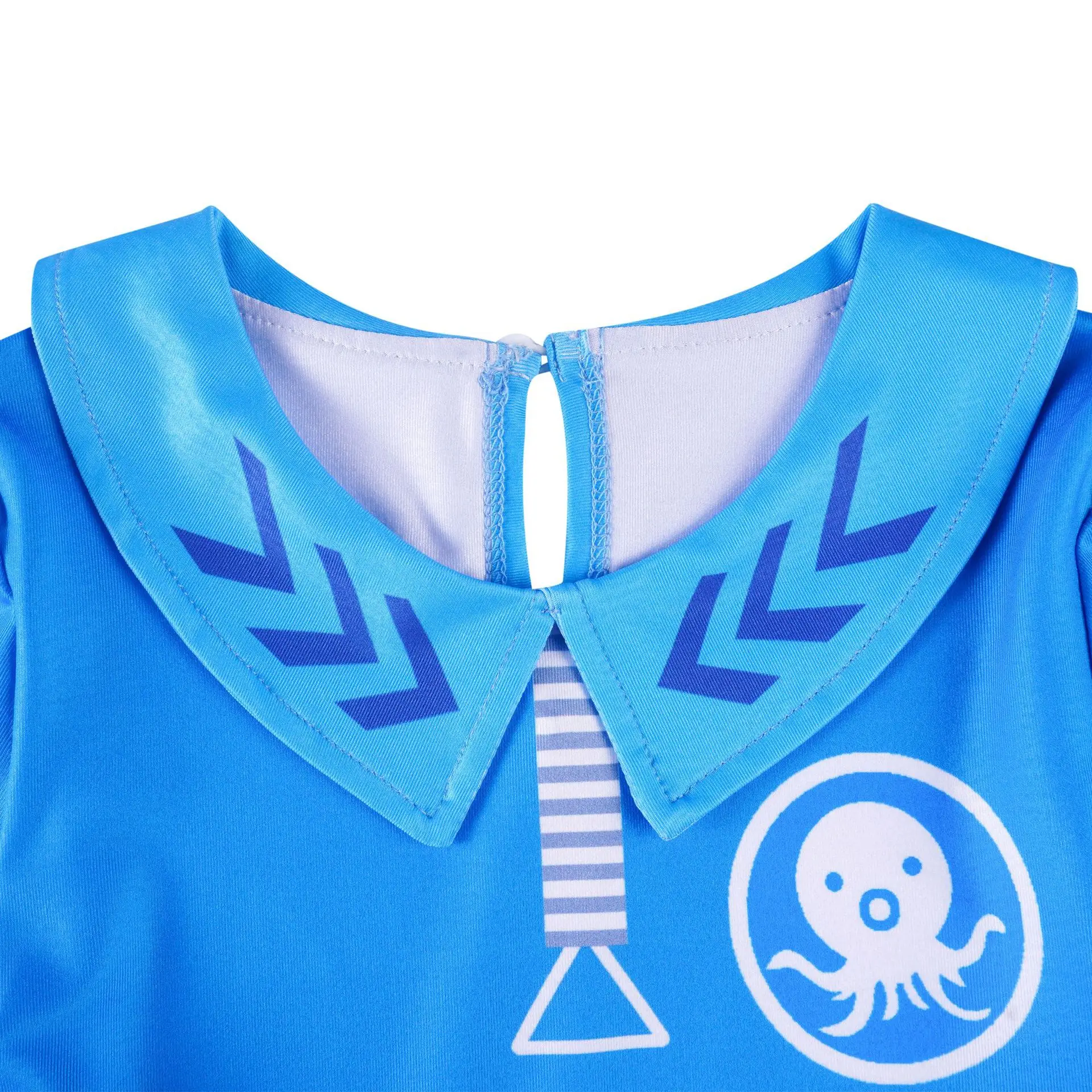 Summer Kids Clothes Baby Girls The Octonauts Dress Short Sleeve Cute Octopus Princess Dress Children Pleated Birthday Vestido