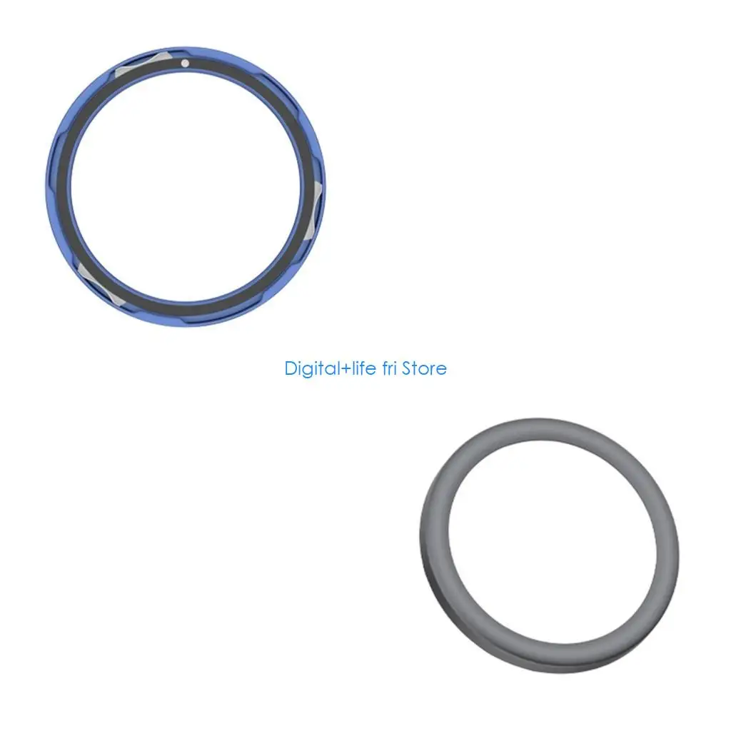 E06D Stylish Protective Metal Frame Cover Bezel Rings for CMF Watch with Precise Cutout and Comfort Fit Enhances Durability