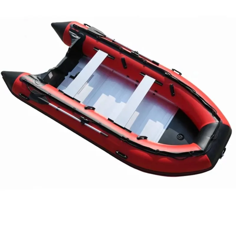 

CE Year Aluminum Floor Inflatable Sport Yacht For Sea Fishing Diver Lake River Outdoor Activity PVC Hypalon Material