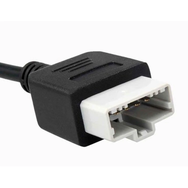 

Лучший подходит для Honda 5-контактный разъем адаптера OBD OBD2, диагностический кабель к разъему OBD2 на 16-контактный разъем