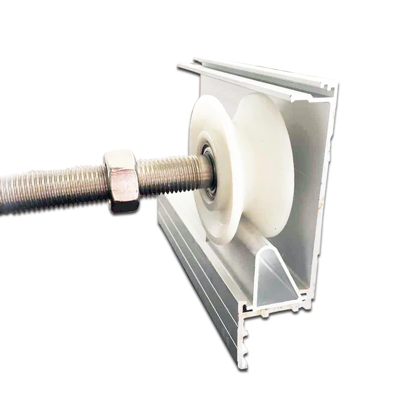 

Алюминиевая направляющая для раздвижных дверей холодильных камер, комплектующие для алюминиевых направляющих