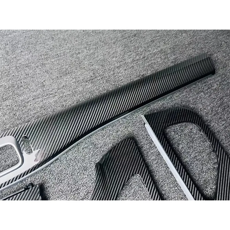 Carbon Fiber Interior Trim Strips Panel Interior Decorations For Mercedes-Benz GLS Class X167 2019-2023