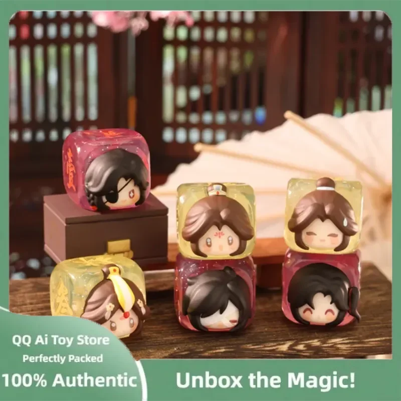 

Genuine Heaven Officials Blessing Linglong Dice Candy Grain Series Blind Box Xie Lian Hua Cheng Tai Zi Yue Sheng Mini Gift