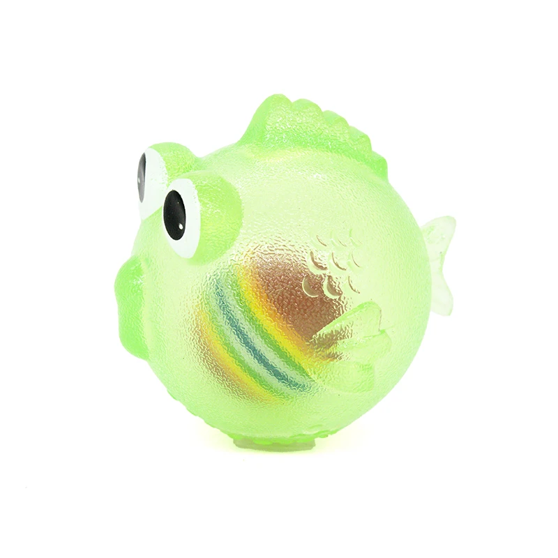 Hund Kauen Spielzeug Training Sound Silikon Ball Simulierte Fisch Form Hund Spielzeug Interaktive Reinigung Zähne Haustier Zubehör – Detail 9