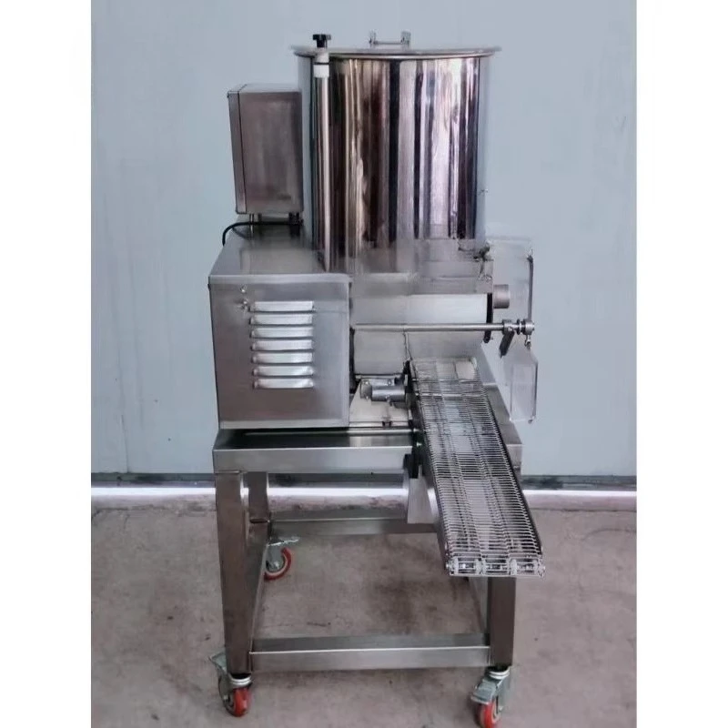 Industrial Automatic Hamburger Patty Forming Machine Mai Sheng Brand Restaurant Food Workshop Core Motor 35 pieces per minute