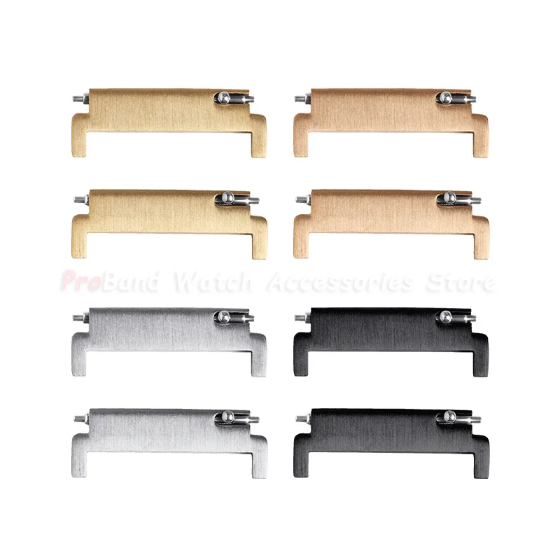 Watch Band Adapters 18mm To 22/22mm , 20mm 22mm To 18/20/22mm Quick Release Pins Lug Connectors Strap Spring Bars Accessories image 2