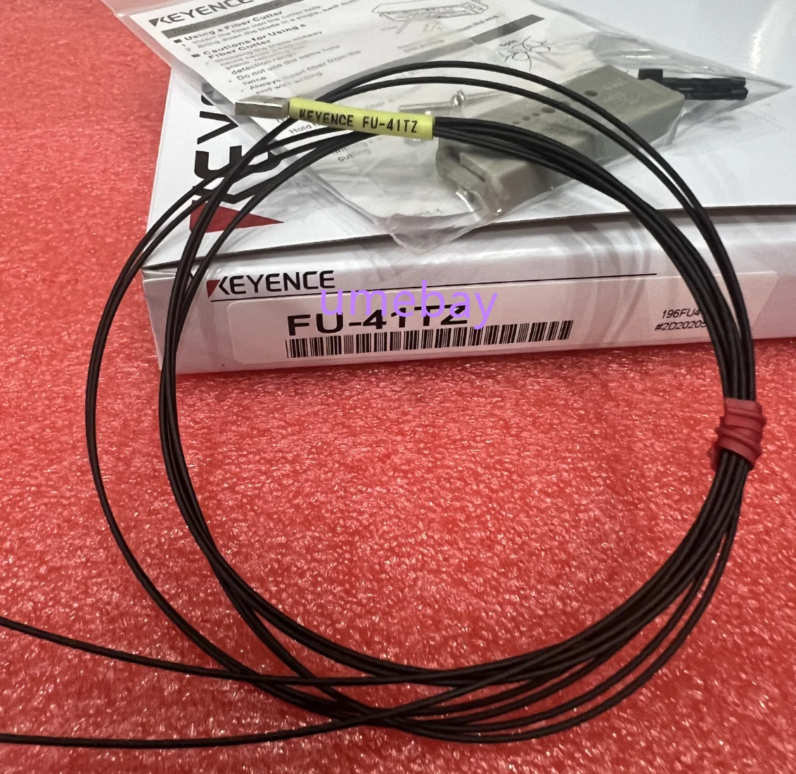 1pcs   optical fiber sensor （ KEYENCE ）  FU-41TZ   FU-42TZ    FU-43TZ   FU-44TZ   FU-47TZ