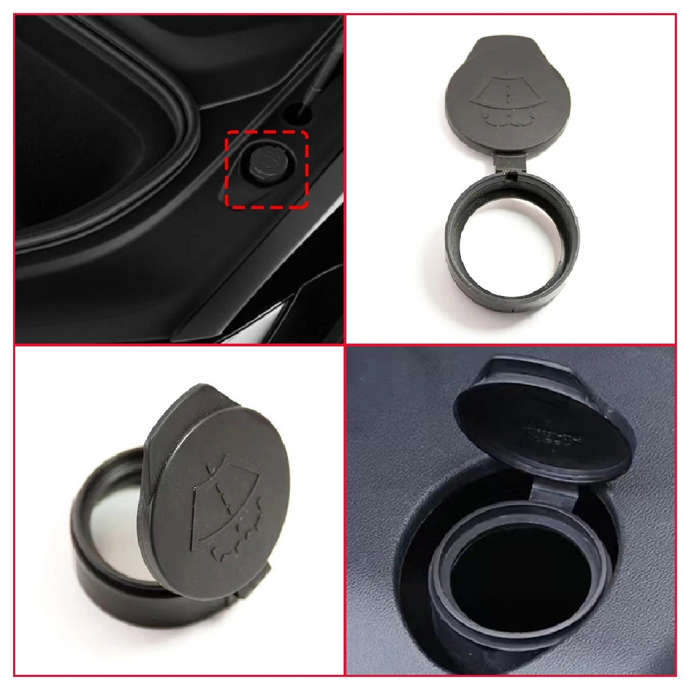 1131028-00-A Car Accessories For Tesla Model 3 S X Y ModelX ModelY MdelS 2012-2024 Windshield Wiper Washer Fluid Reservoir Cap