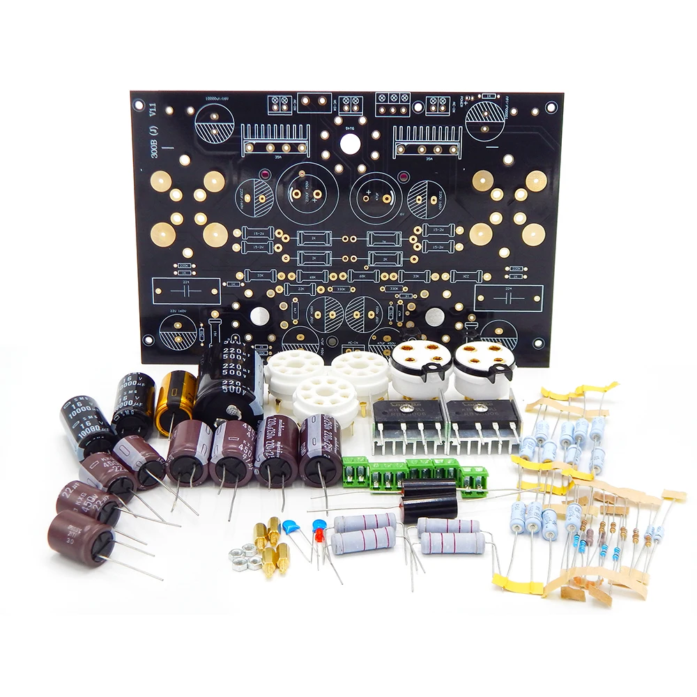 300B 845 Single ended Hifi Class A Audio Stereo Tube Amplifier PCB DIY Kits 6SN7 5U4G AMP Power Speaker Horn System