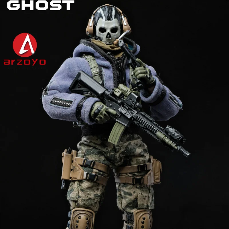 2025 Q3 CY7-TOYS Scala 1/12 Ghost Squad Forze Speciali Guerriero Maschile Set Completo Action Figure da 6 pollici Corpo Originale E Da Collezione