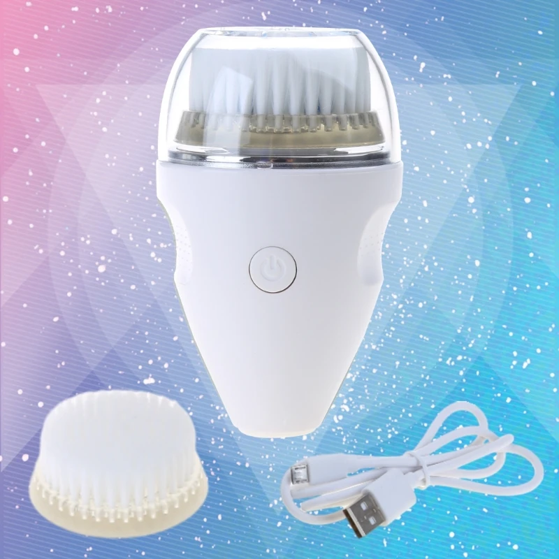 Ultrasonic for Facial Cleansing Brush Device Waterproof Deep Cleaning Face Scrubber USB Electric for Facial Massage Dropshipping