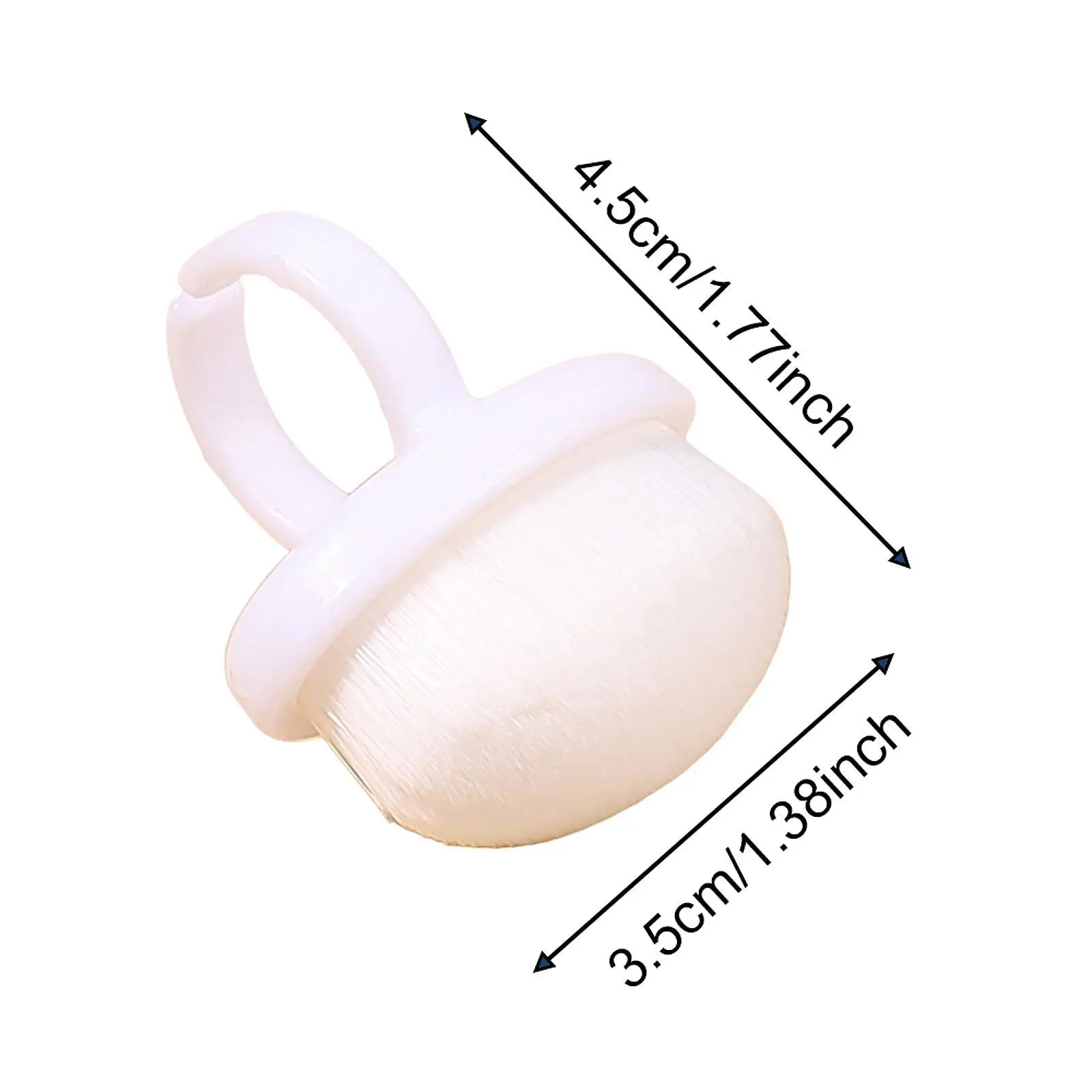 5 Pieces Nail Dust Brush Powder Remover Brush for Women Makeup Acrylic Nails