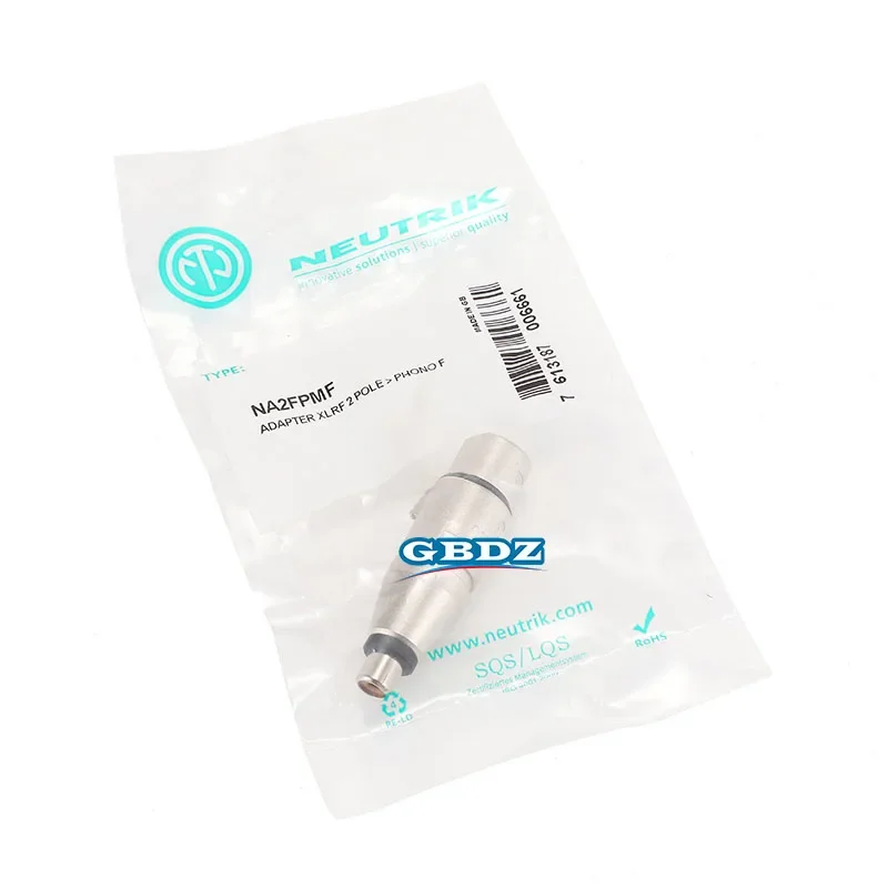 

NEUTRIK 3/ 5 Pole Audio Gender Conversion Adapter Fever XLR Cannon Lotus Stereo 6.35mm RCA Phono Male Female Plug Socket NA2MPMF