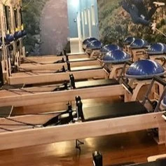 Wholesale Pilates Reformer Tower 3-in-1 High Quality Commercial Studio Wood Pilates Reformer Bed Body Exercise