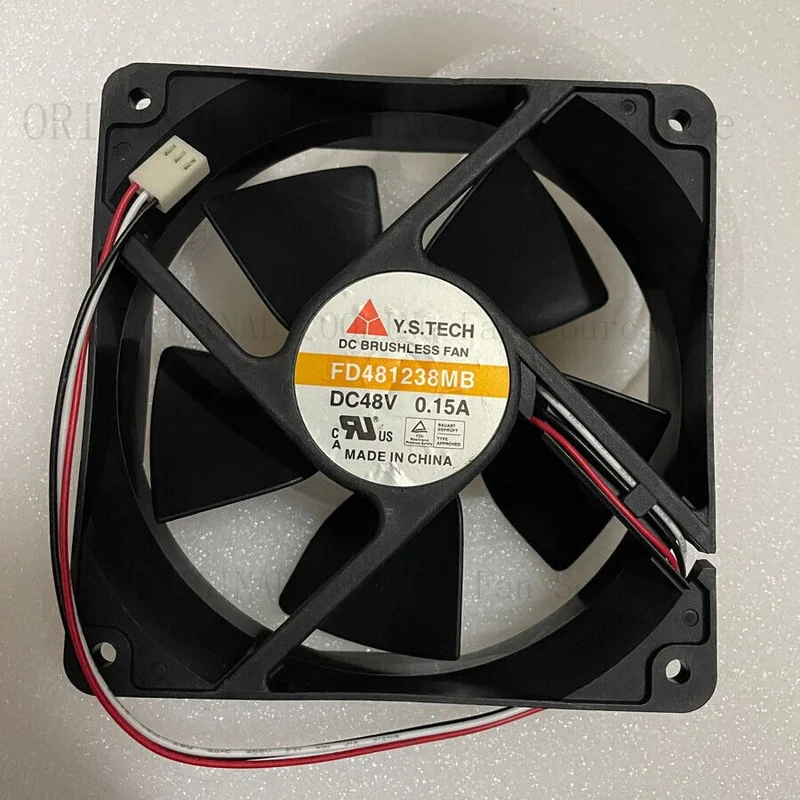 HH for Y.S.TECH FD481238MB 120*120*38mm 48V 0.15A 120mm cooling fan 3pin