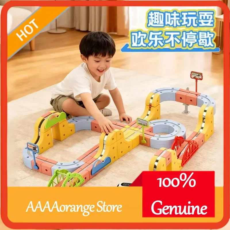 

Электрический магнитный левитирующий трек, комплект для сборки автомобиля, сделай сам, антигравитационная игрушка STEM, интерактивная модель научного автомобиля, креативный подарок