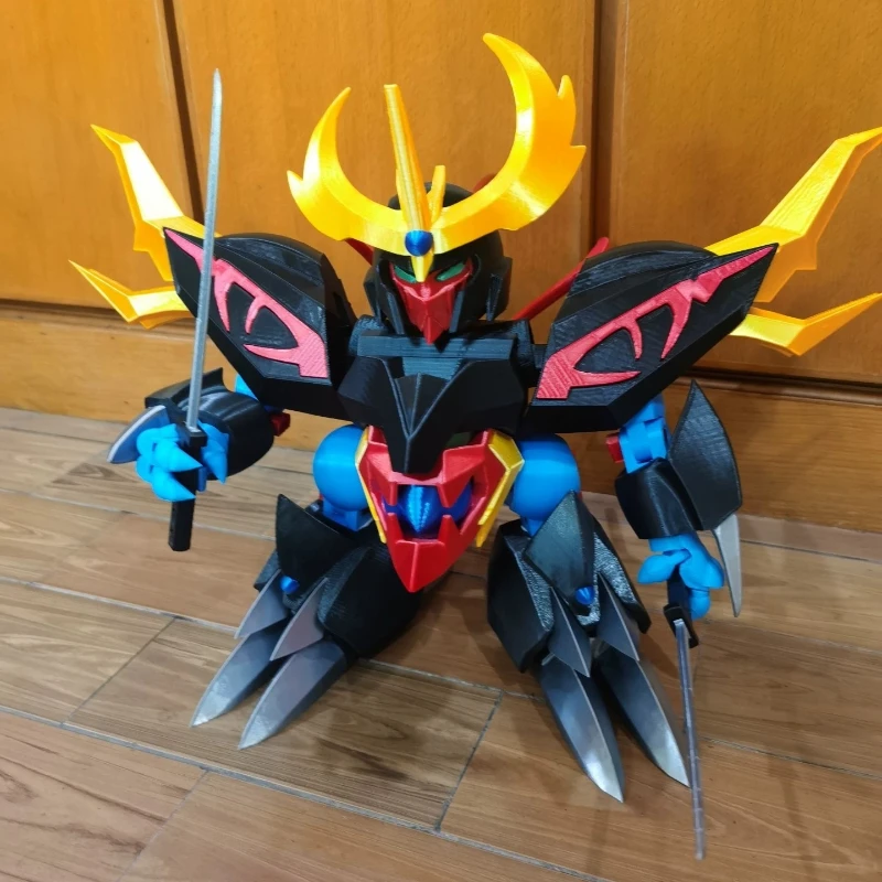 

Mashin Hero Wataru Evil War Kaku 3D Printed Multi-Joint Super Articulated Finished Model Toy