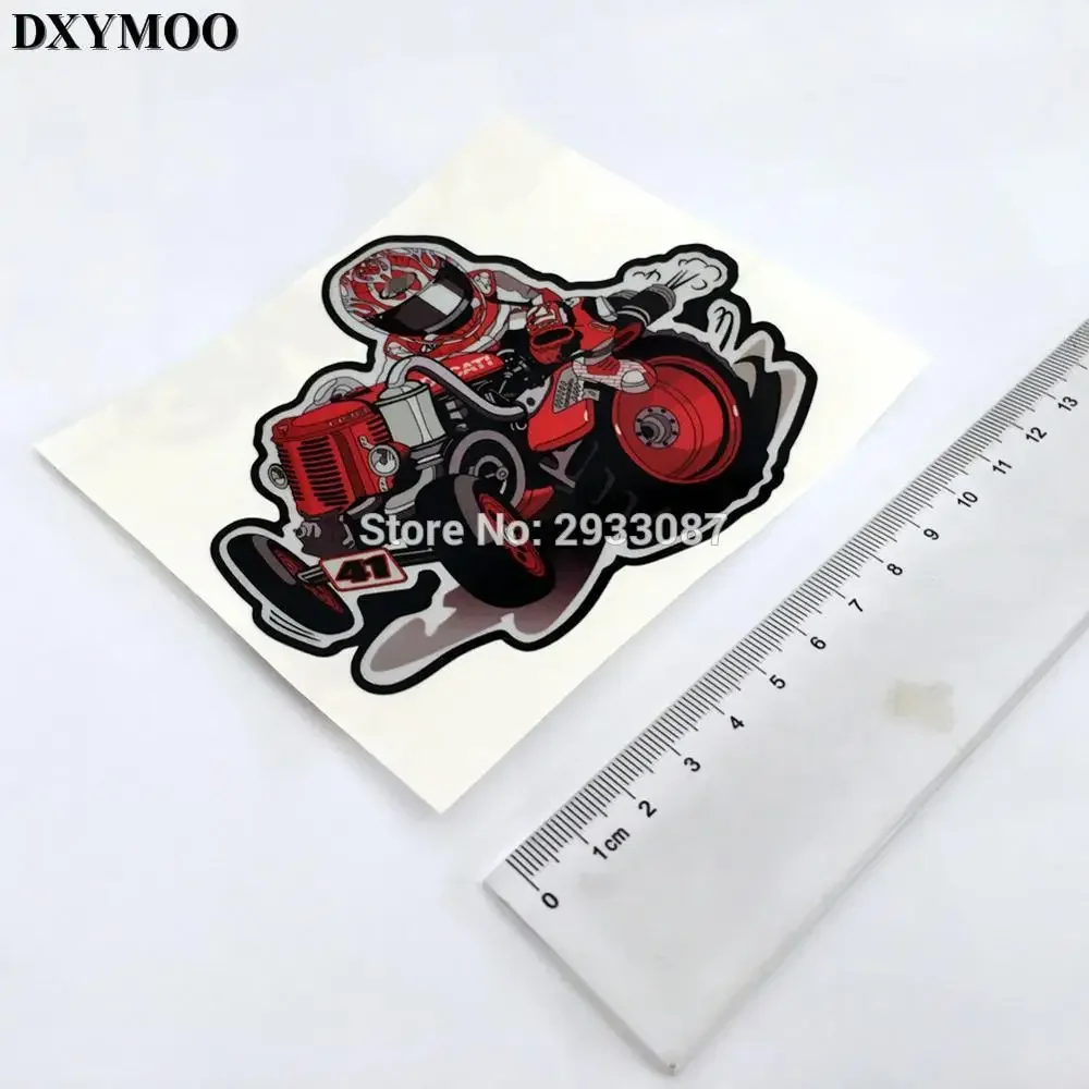 Car Styling Racing Motorcycle Helmet Car Sticker Decals for 41 Noriyuki Haga TRUCK Tractor