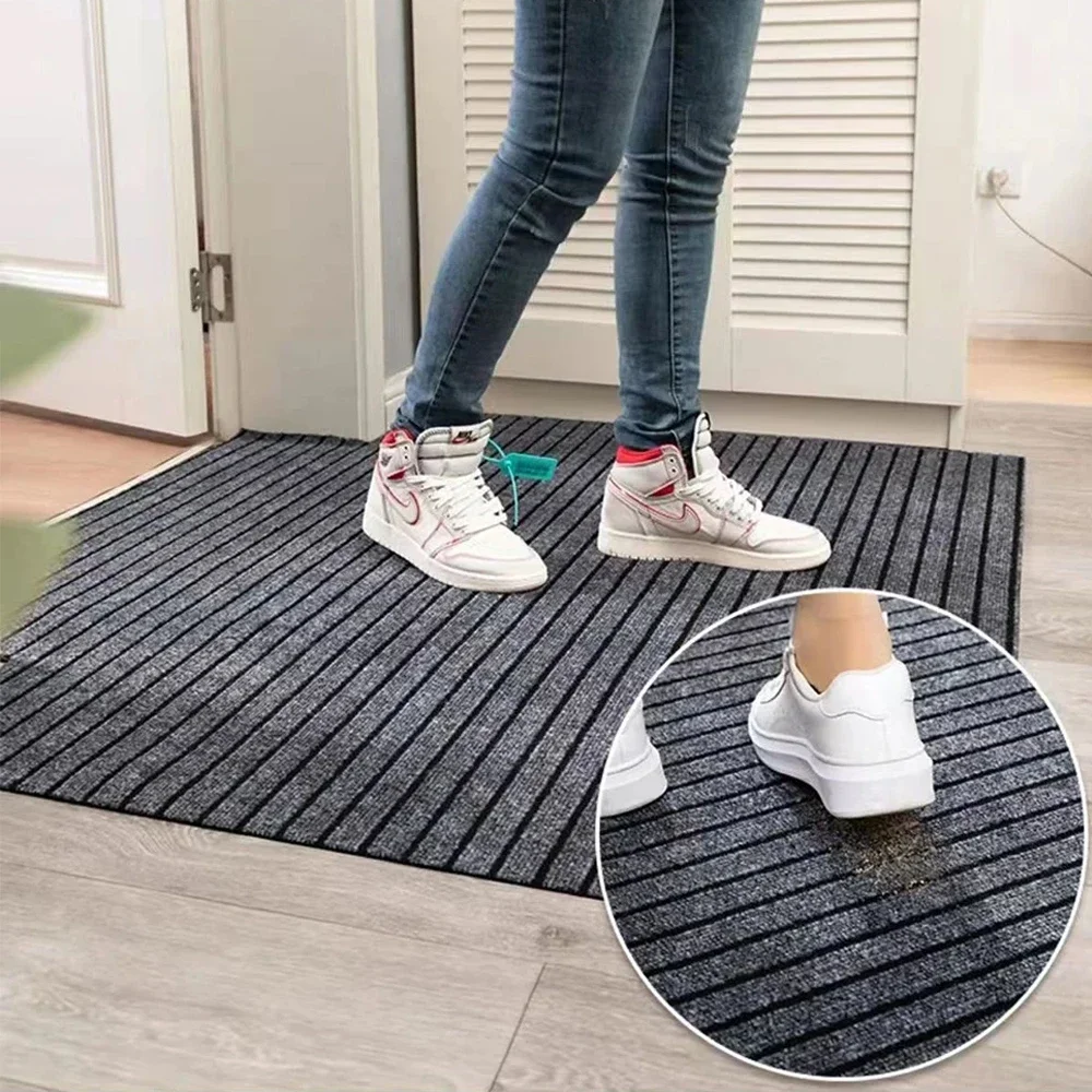 Thin Long Kitchen Mat Doormat Long Hallway Runner Rug Entrance Carpet Household Water Absorbing Non-slip Kitchen Foot Mat 주방 매트