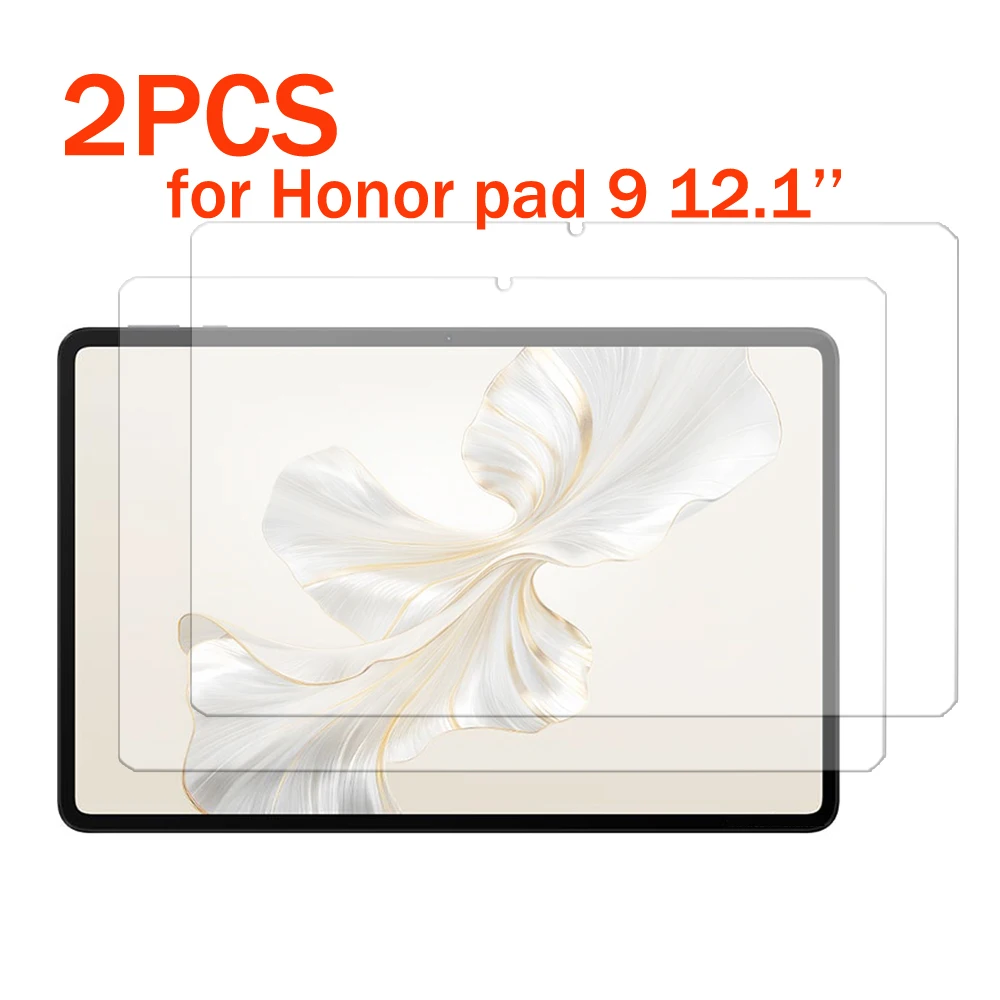 2PCS Glass film for Honor pad 9 12.1'' tablet tempered glass  protective screen protector