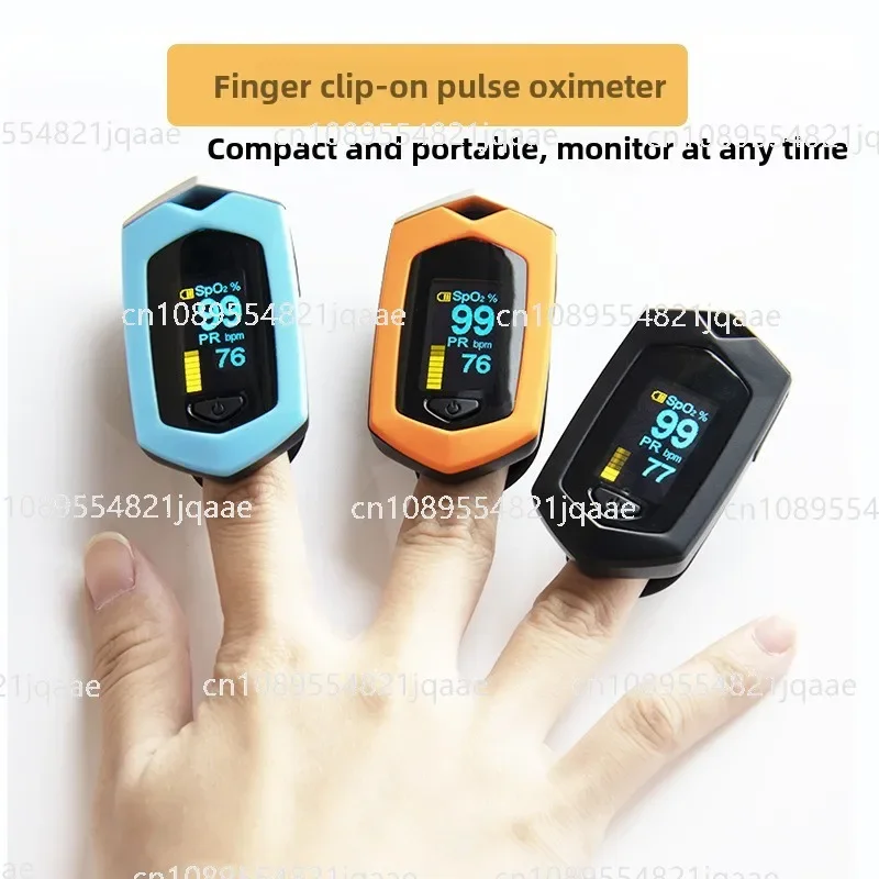 PI Digital Oximeter Pulse Oxygen Concentration Home Monitor Finger Clip Oximeter Portable Oxygen Saturation Pulse Meter