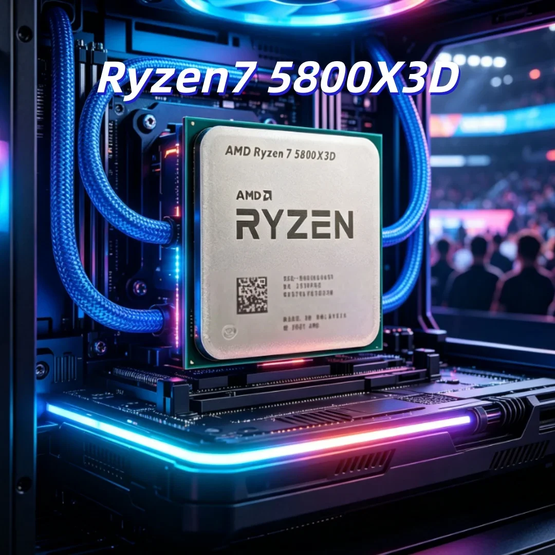 

High Performance Gaming AMD R7 5800X3D Ryzen7 5000 Series 5GHz 96MB DDR4 8-Core 105W Loose Pie